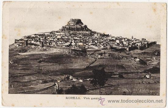 Postkarten: morella.- castellon.- vista general.- a&ntilde;os treinta
