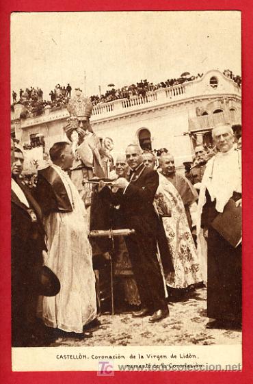 Postcards: CASTELLON, CORONACION DE LA VIRGEN DE LIDON, MOMENTO DE LA CORONACION,              P39811