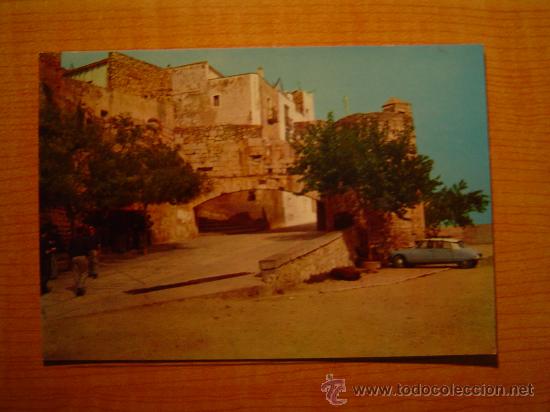 Postkarten: TARJETA POSTAL PE&Ntilde;ISCOLA ENTRADA A LA POBLACION SIN CIRCULAR