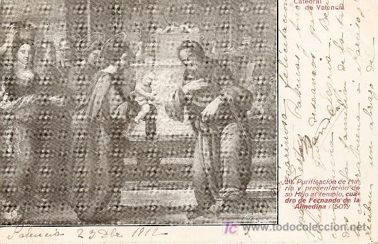 Postcards: CATEDRAL DE VALENCIA (1912) *VER FOTO ADICIONAL*