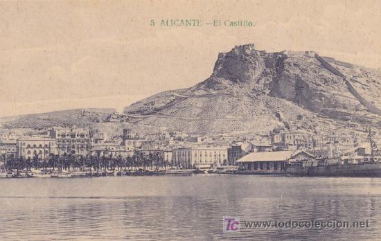 Postais: ALICANTE. EL CASTILLO
