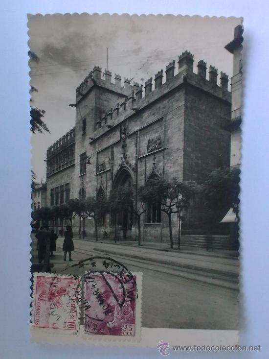 Postales: VALENCIA, EDIFICIO DE LA LONJA - Foto 1