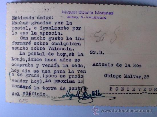 Postales: VALENCIA, EDIFICIO DE LA LONJA - Foto 2