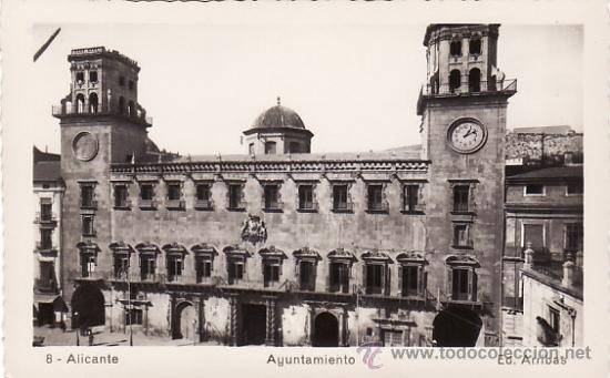 Postkarten: COMUNIDAD VALENCIANA - ALICANTE - AYUNTAMIENTO - P2088