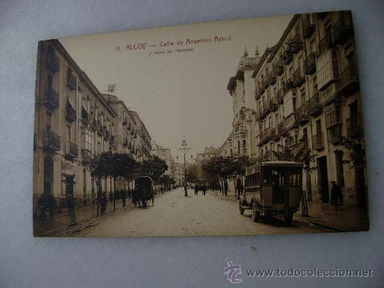 Cartoline: ALCOY.CALLE DE ANSELMO ARACIL.12410