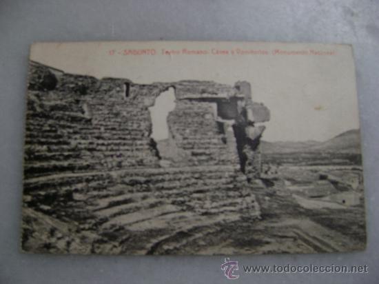 Postais: SAGUNTO.TEATRO ROMANO.CAVEA Y VOMITORIOS.12421