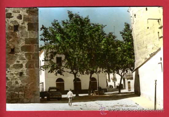 Postkarten: soneja, castellon, plaza del caudillo,    p44318