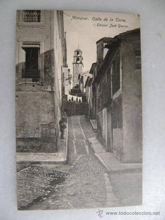 Postais: MONOVAR.CALLE DE LA TORRE.12448