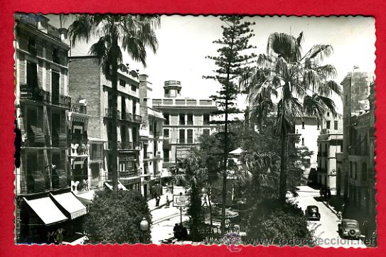 Postais: castellon, plaza de la paz,    p49291