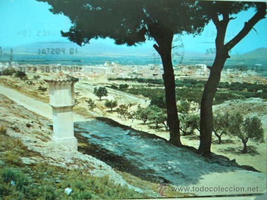Postcards: ASPE.  ALICANTE.  N&ordm; 7.  EXCL.  PAPELERIAS DE ASPE.  CIRCULADA..