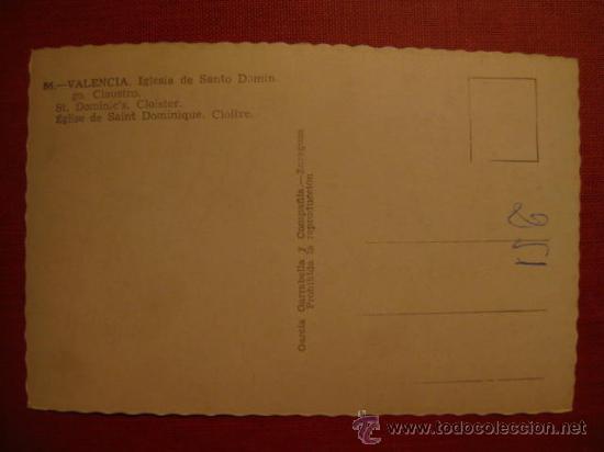 Postales: VALENCIA. REF. A I. 849 - Foto 2