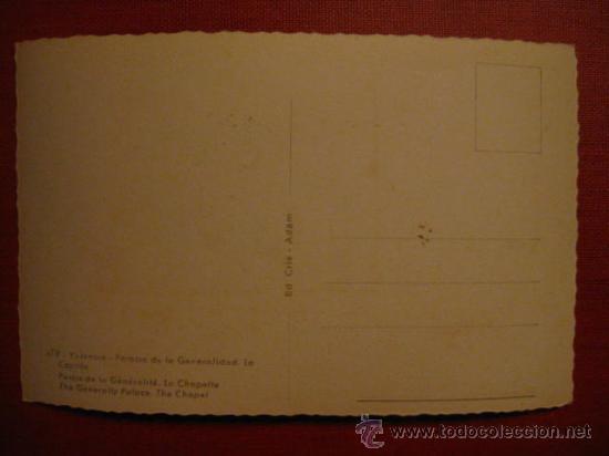 Postales: VALENCIA. REF. A I. 834 - Foto 2