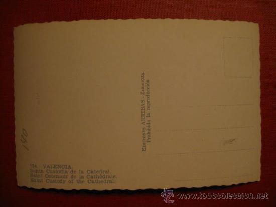 Postales: VALENCIA. REF. A I. 823 - Foto 2