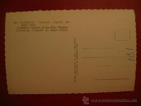 Postales: VALENCIA. REF. A I. 808 - Foto 2