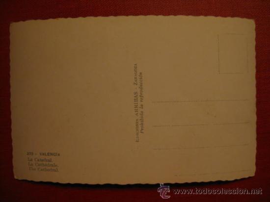 Postales: VALENCIA. REF. A I. 807 - Foto 2