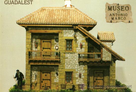 Cartes Postales: MUSEO DE ANTONIO MARCO CASTELL DE GUADALEST (ALICANTE) SIN CIRCULAR