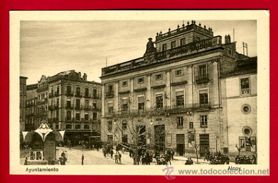Postkarten: alcoy, alicante, ayuntamiento,   p60038
