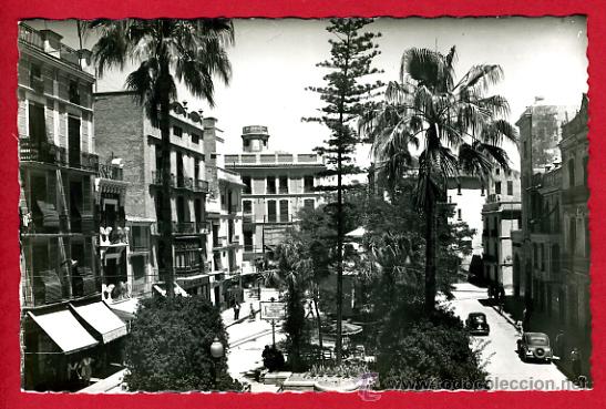Postkarten: castellon, plaza de la paz,   p60174