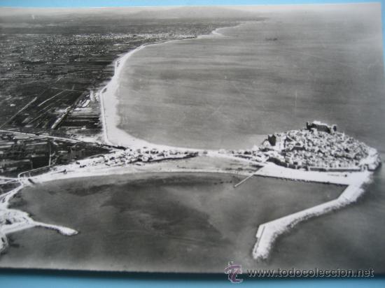Postcards: Pe&ntilde;iscola. Castellon. N&ordm; 1037-4. Vista general. F. Castell Arasa. 1959. postal sin circular