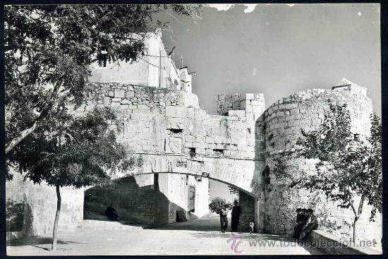 Postales: PE&Ntilde;ISCOLA : Fot J. Morera Falco N&ordm; 11 - Puerta del Papa Luna. Fotografica