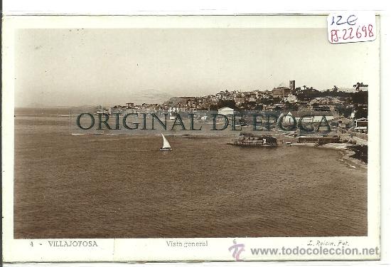 Postales: (PS-22698)POSTAL FOTOGRAFICA DE VILLAJOYOSA(ALICANTE)-VISTA GENERAL