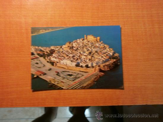 Postcards: POSTAL PE&Ntilde;ISCOLA  (CASTELLON) VISTA AEREA SIN CIRCULAR