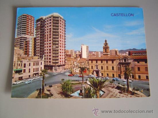Postais: Bonita postal de Castellon de la Plana.- Plaza de Fadrell