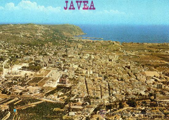Postkarten: JAVEA N&ordm; 76 VISTA A&Eacute;REA POSTALES HNOS. GALIANA NUEVA SIN CIRCULAR