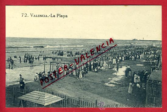 Postales: VALENCIA, LA PLAYA,    P65016 - Foto 1