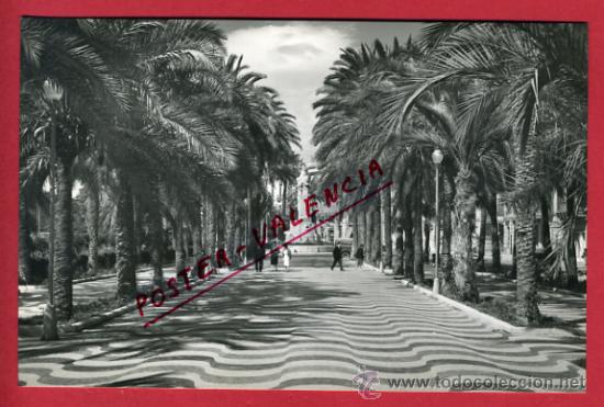 Postais: ALICANTE, EXPLANADA DE ESPA&Ntilde;A Y MONUMENTO A CANALEJAS,   P65123