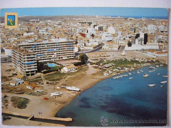 Postais: TORREVIEJA. N&ordm; 56. ESCUDO DE ORO. ESCRITA Y CIRCULADA