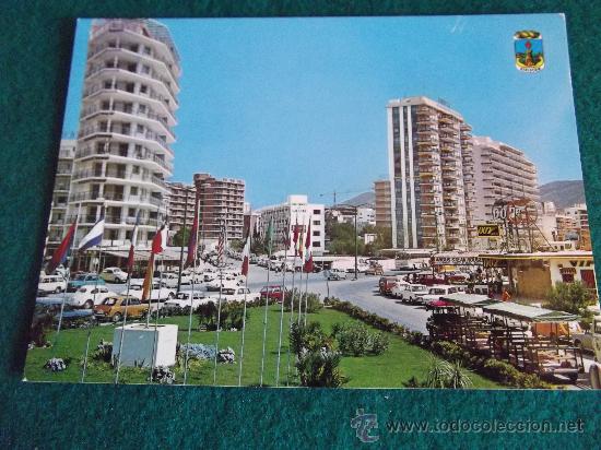 Postkarten: ALICANTE-BENIDORM-D5-PLAZA HISPANIDAD