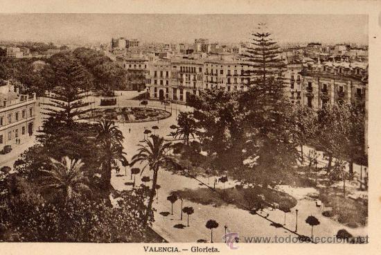 Postales: VALENCIA GLORIETA  SIN CIRCULAR - Foto 1