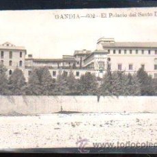 Postales: TARJETA POSTAL DE GANDIA- EL PALACIO DEL SANTO DUQUE. ANDRES FEBERT 602