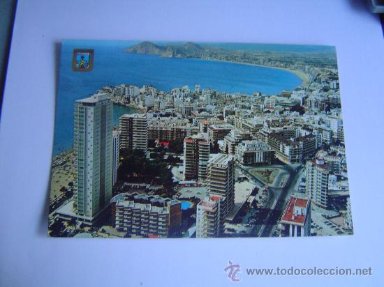 Postales: Interesante postal de Benidorm.-Vista parcial