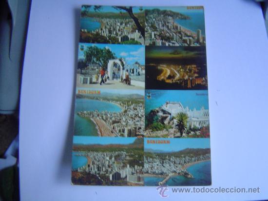 Postales: Interesante postal de Benidorm. - Foto 1