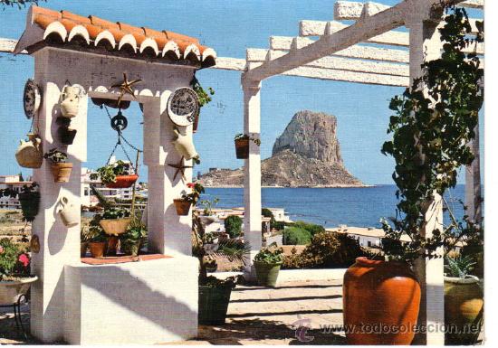 Postais: N&ordm; 9636 PE&Ntilde;ON DE IFACH ALICANTE