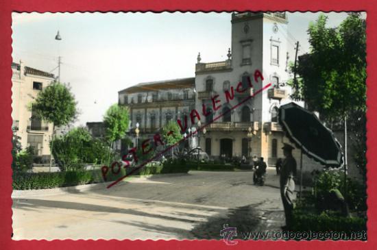 Postkarten: POSTAL, VALL UXO , CASTELLON ,PLAZA DEL GENERALISIMO , DALVI ,ORIGINAL ,P66984