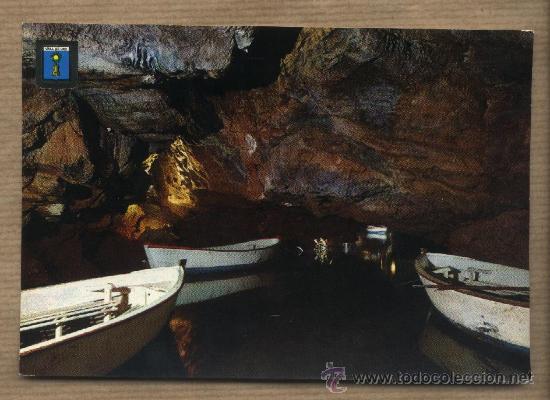 Postcards: Postal Vall de Ux&oacute;. Gruta de San Jos&eacute;. Rio navegable.Ediciones Exmo.Ayuntamiento.Nueva.