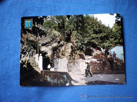 Postkarten: POSTAL CASTELLON VALL DE UXO GRUTA DE SAN JOSE ENTRADA ESCRITA