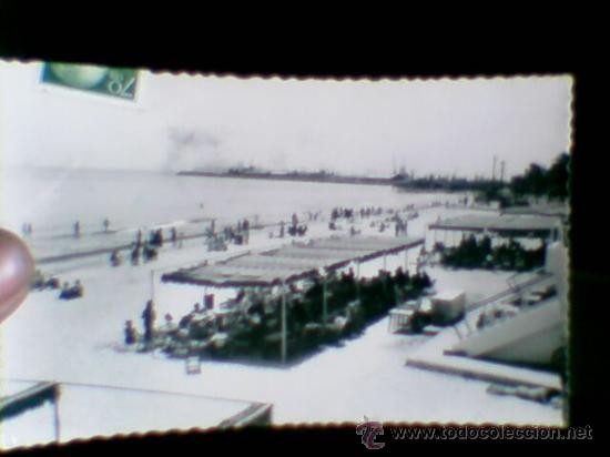 Postkarten: Postal Alicante Playa a&ntilde;o 1960 circulada (b24)