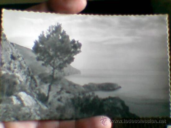 Postkarten: Postal Costa de la marina Alicante a&ntilde;os 50 circulada foto Garrabella(b4)