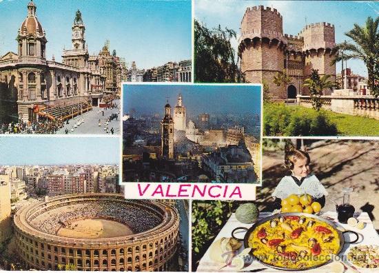 Postales: 2136 Valencia (escrita) - Foto 1
