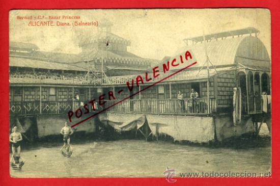 Postcards: POSTAL, ALICANTE, BALNEARIO DIANA,   P68257