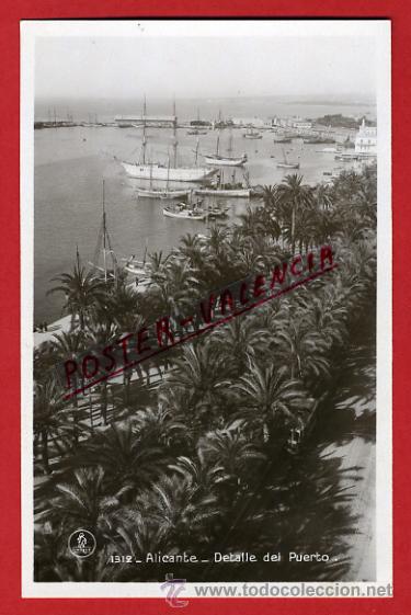Postkarten: POSTAL, ALICANTE, DETALLE DEL PUERTO, ED. UNIQUE,    P68448