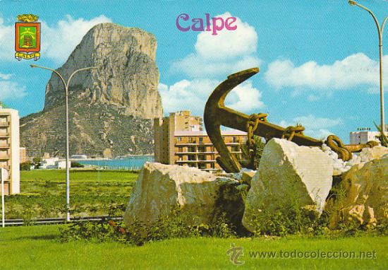 Postales: Calpe, pe&ntilde;&oacute;n de Ifach - Foto 1