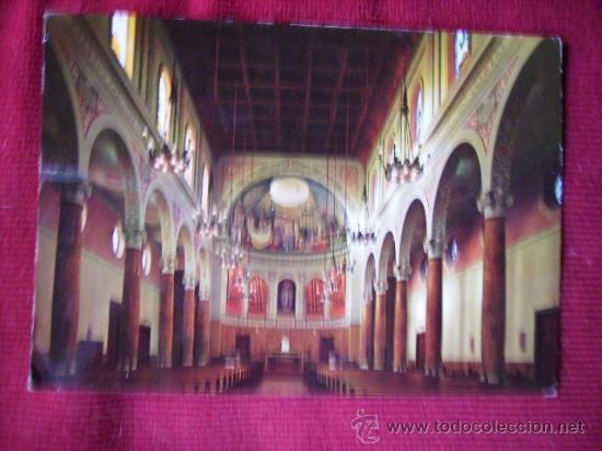 Cartes Postales: MONCADA,VALENCIA.SEMINARIO METROPOLITANO.INTERIOR DE LA IGLESIA.N&ordm; 6
