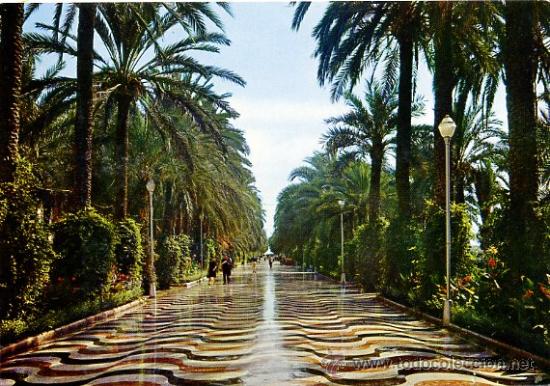 Postcards: tarjeta postal 1962-usa - alicante / explanada espa&ntilde;a - arribas 2002