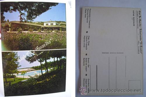 Postales: Antigua Postal Publicidad : Vistas Parciales - Club La Guardia - JAVEA
