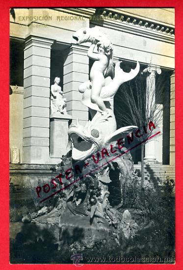Postcards: POSTAL, VALENCIA, EXPOSICION REGIONAL VALENCIANA 1909, FUENTE, FOTOGRAFICA, P71635